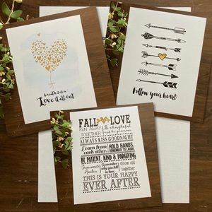 🤎UNFRAMED • (3) Love Themed Art Prints